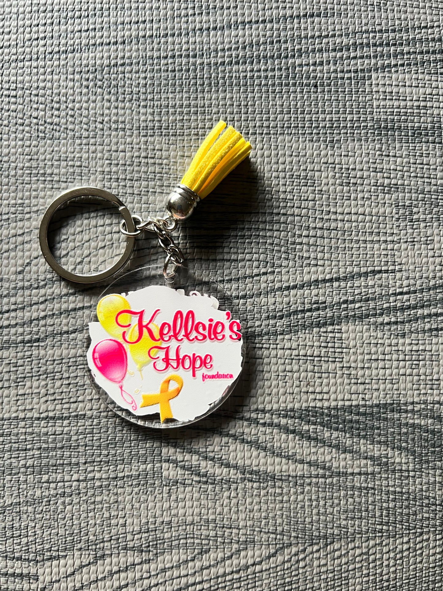 Kellsies Hope Circle Keychain - Customizable